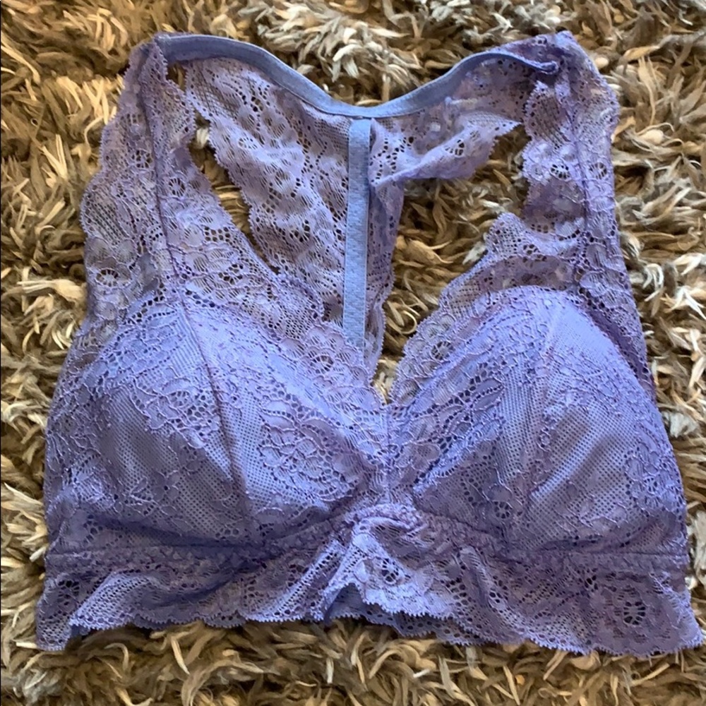 Blue lace Bralette